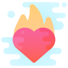 Fire Heart icon