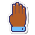 pele de quatro dedos tipo 3 icon