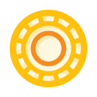 Casino chip icon