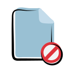 File Delete icon