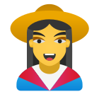 Bolivian Girl icon