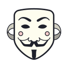 Guy-Fawkes-Maske icon