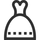 Hochzeitskleid icon