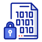 data; encryption; binary; binary code icon