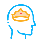Think about Crown icon