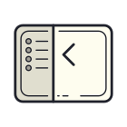 Hide Sidepanel icon