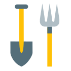 strumenti da giardinaggio icon