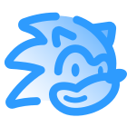 Sonic l&#39;hérisson icon