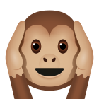 Höre-nichts-Böses-Affe icon