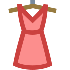 Платье - вид спереди icon