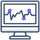 Electrocardiogram icon