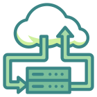 Cloud computing icon