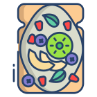 Mix Fruit Toast icon