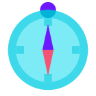 Compass South icon