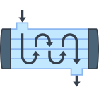 Shell and Tube Heat Exchanger icon