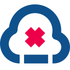 Cloud cancella icon