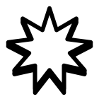 Bahai-Stern icon