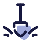 Shoveling icon