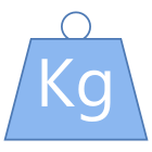 Gewicht (kg icon