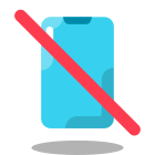 Sem dispositivos móveis icon