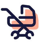 Baby Stroller icon