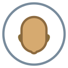 원 사용자 중립 피부 유형-5 icon