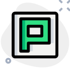 Plurk network that allows users to send updates through short messages or links icon