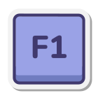 Клавиша F1 icon