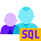 Grupo de administradores de banco de dados SQL icon