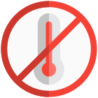 Customers with fever are not allowed to enter in mall icon