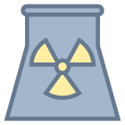 Central nuclear icon