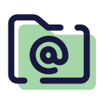 Pasta de e-mail icon