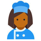 Женщина-повар тип кожи 5 icon