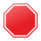 Stoppschild-Emoji icon