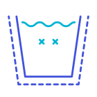 Machine Wash Warm icon