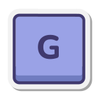 tecla g icon