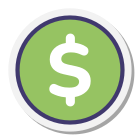 Dólar americano icon