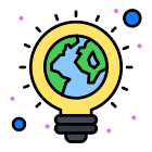 Ecologic Light Bulb icon