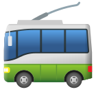 Trolleybus-Emoji icon