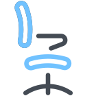 桌椅侧视图 icon