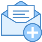 Aggiungi Open Envelope icon