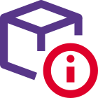 Dimension information of 3D printing cubic shape prototype icon