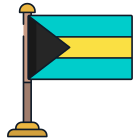 Bahamas Flag icon