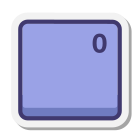 도 기호 키 icon