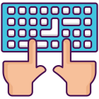 Typing icon