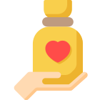 Hand Holding Money Bag icon