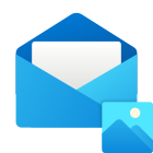 Open Envelope Stamp icon