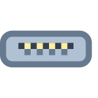 Micro-USB A icon