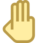 Drei Finger icon