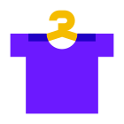 T-shirt sur cintre icon